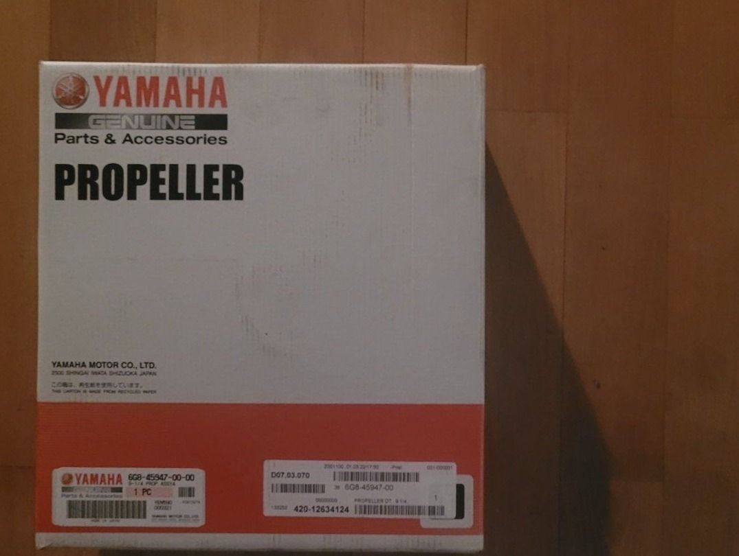 Barche: Yamaha Propeller – Nuovo e nell'imballaggio originale da Luzern venduto da Pesccc7 1