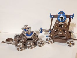 Catapulte et Bélier Papo (comme Schleich) pour chevaliers