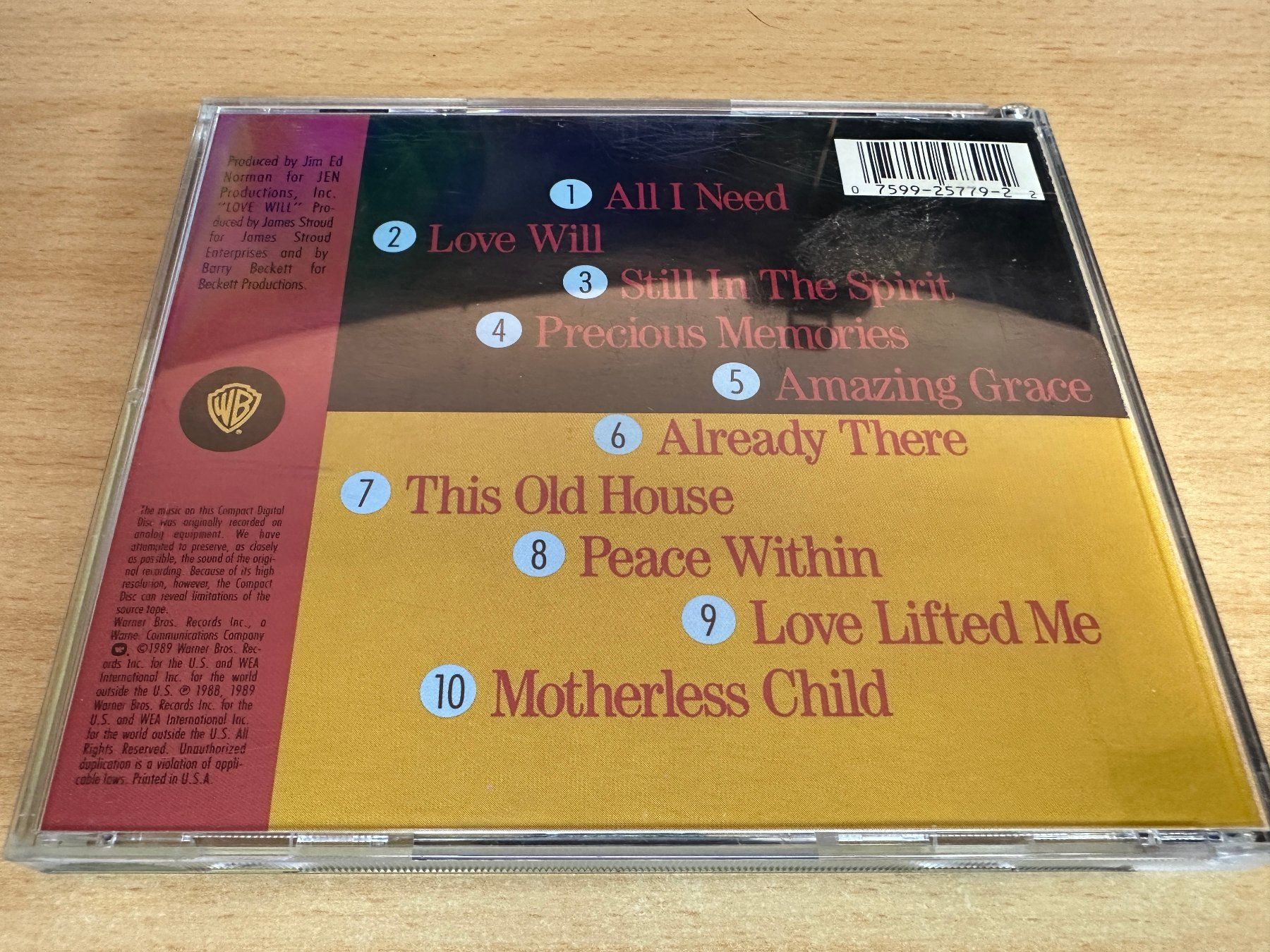 CD: The Forester Sisters – All I Need – Usato da Rikon im Tösstal venduto da Alpenmutz 1