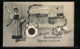 Zürich, Eidgen. Schützenfest 1907, Dam