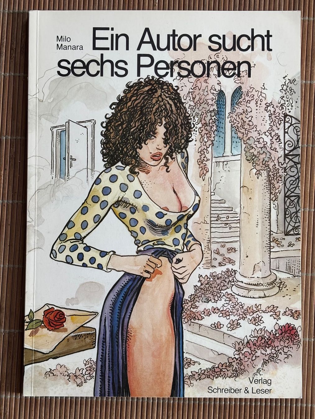 Fumetti: Manara: Ein Autor sucht sechs Personen – Usato da Stans venduto da Abukadnezar