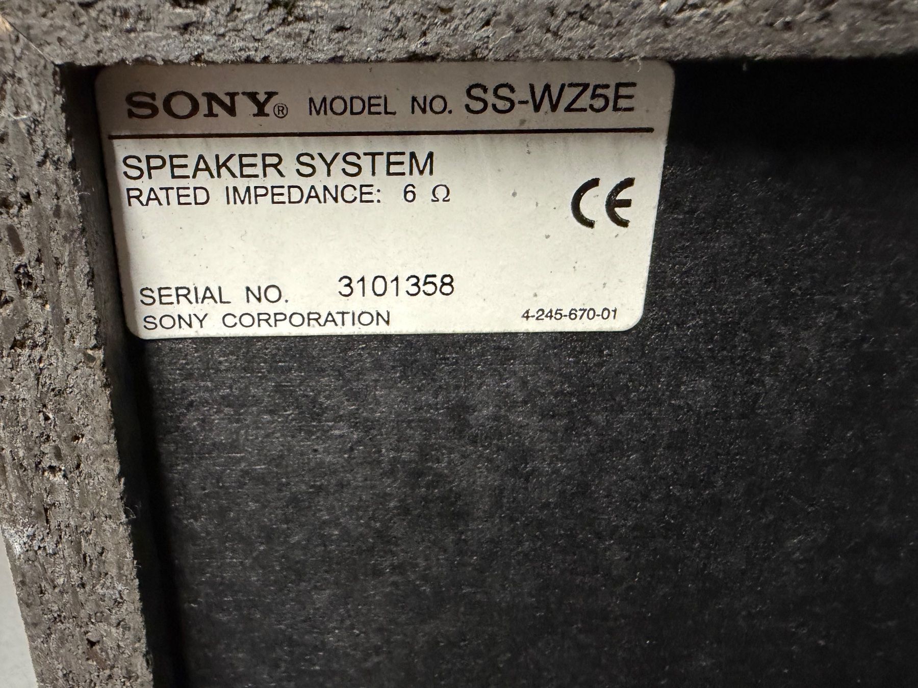 Sony Sistemi audio & multimediali: Sony MHC-W25 - Mini-Hi-Fi-Komponentensystem – Usato da Kirchberg BE venduto da pic.co 6
