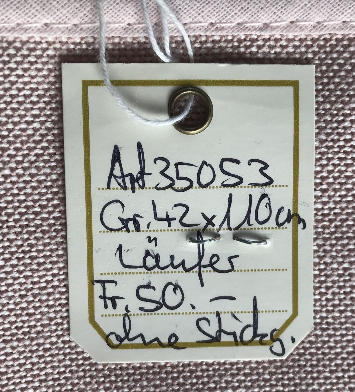 Cerchi da ricamo: STICKEN LÄUFER NEU GRÖSSE CA. 42C110CM – Nuovo (secondo la descrizione) da Ostermundigen venduto da wini63 2
