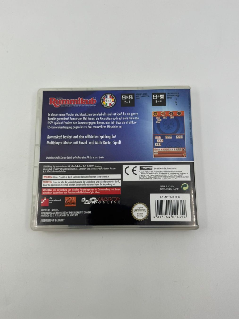 Giochi: Rummikub (Nintendo DS) – Usato da Herisau venduto da Seyashop1 2