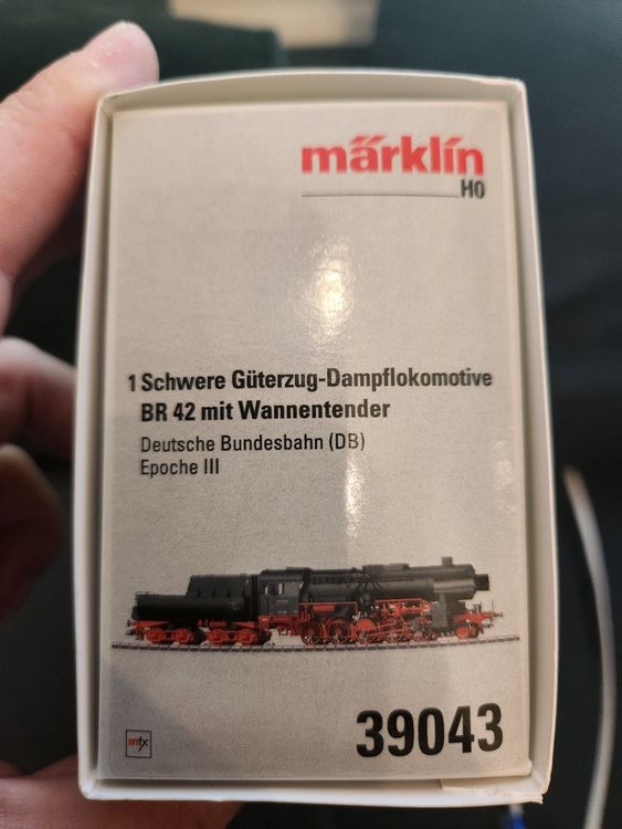 Märklin Trains électriques: Marklin HO BR 42, Art. 39043, Neu. – Neuf avec emballage d'origine à Flums par Thomasmoell 2
