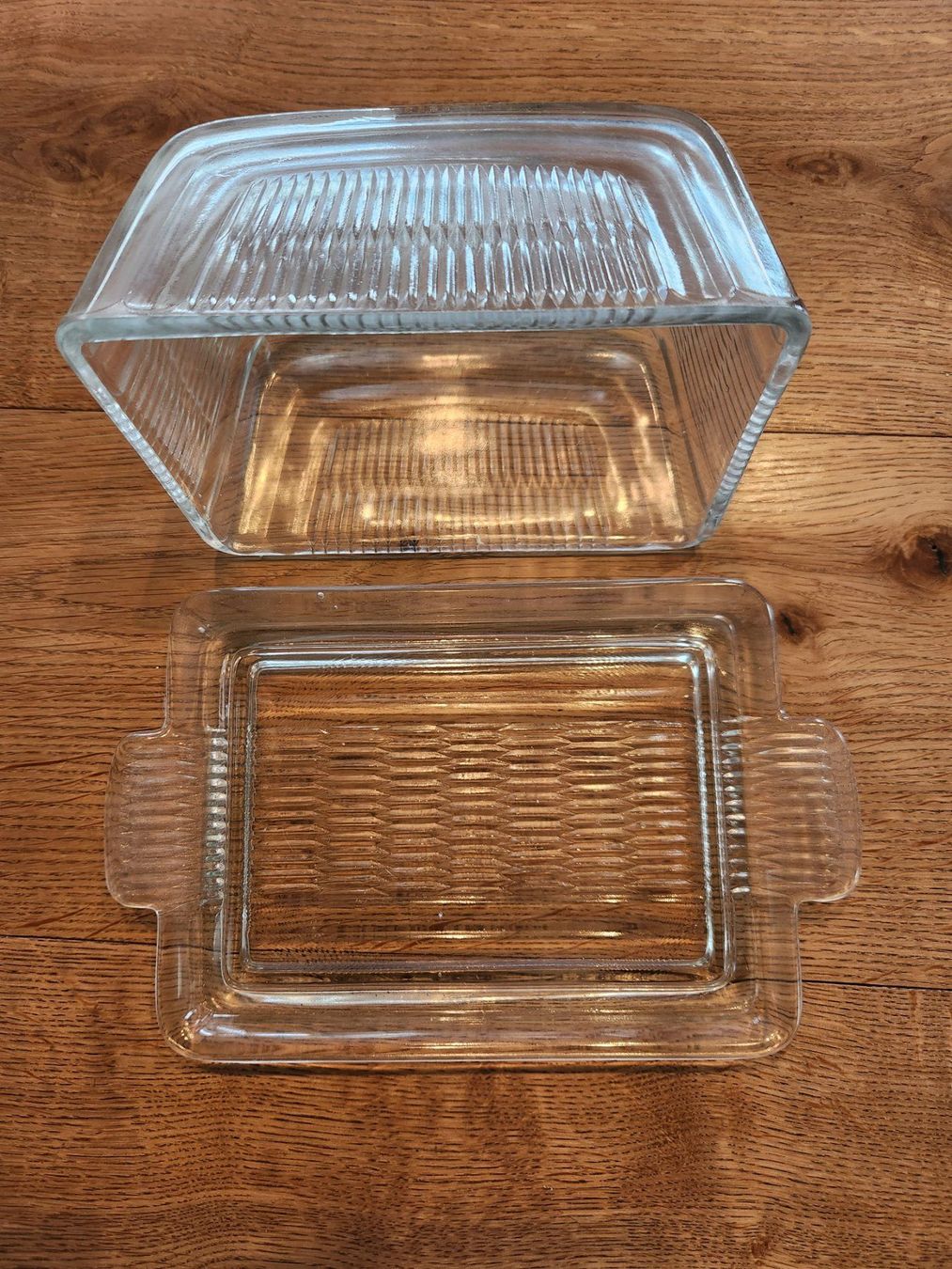 Sonstiges Geschirr: Glasbutterdose Vintage – Gebraucht aus Fanas von Rurero03 2
