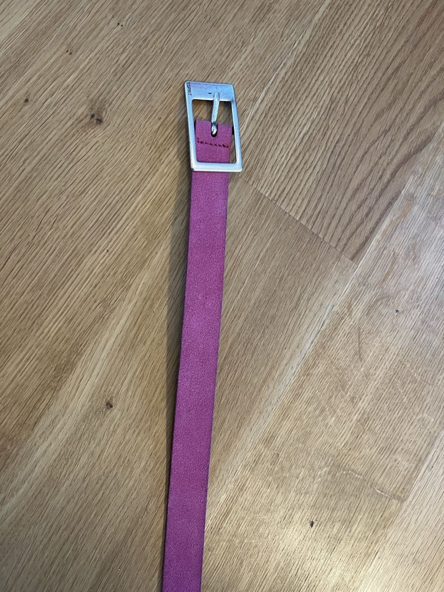 Esprit Cinture: Gürtel Esprit pink Echtleder 80 cm – Usato da Rotkreuz venduto da rinchee 1