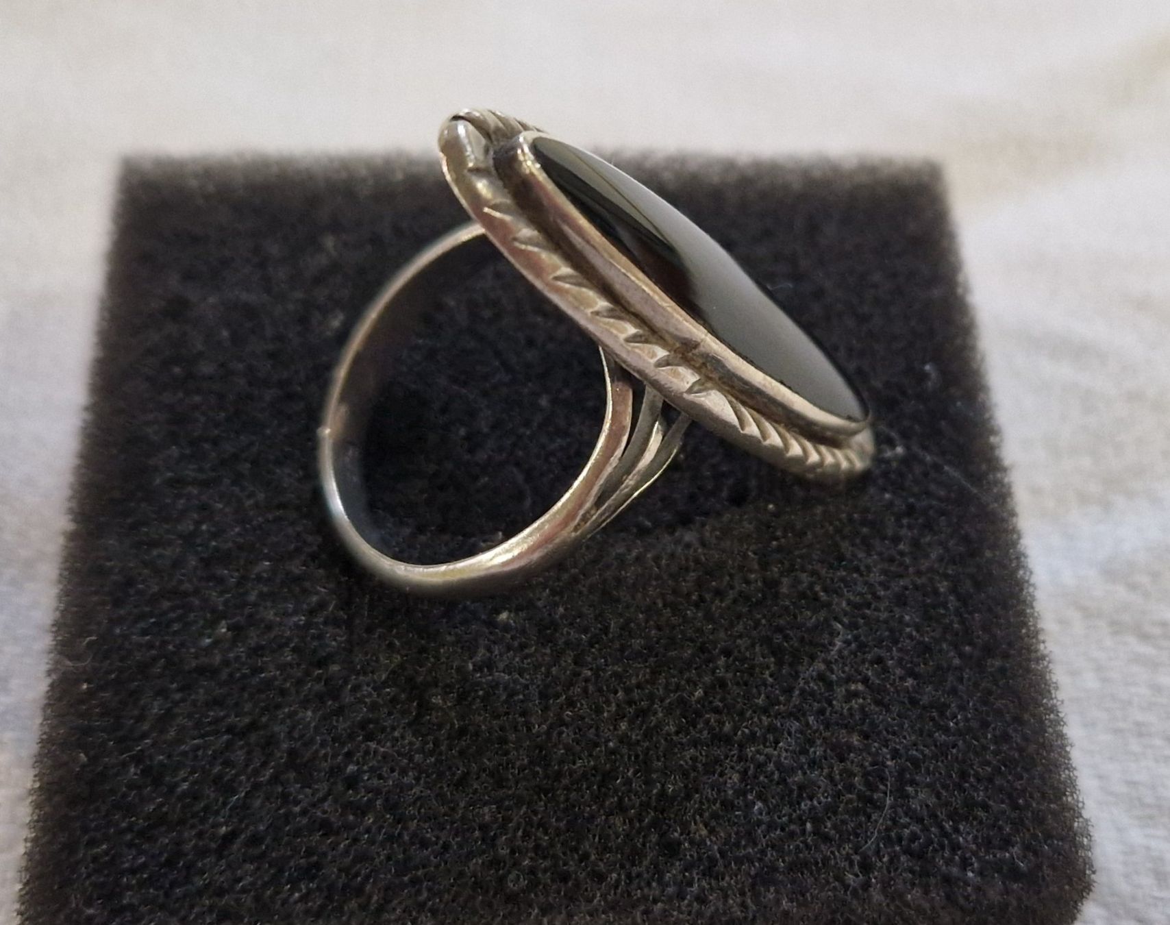 Bagues: SILBER RING MIT STEIN – D'occasion à Bilten par Mic2022 2