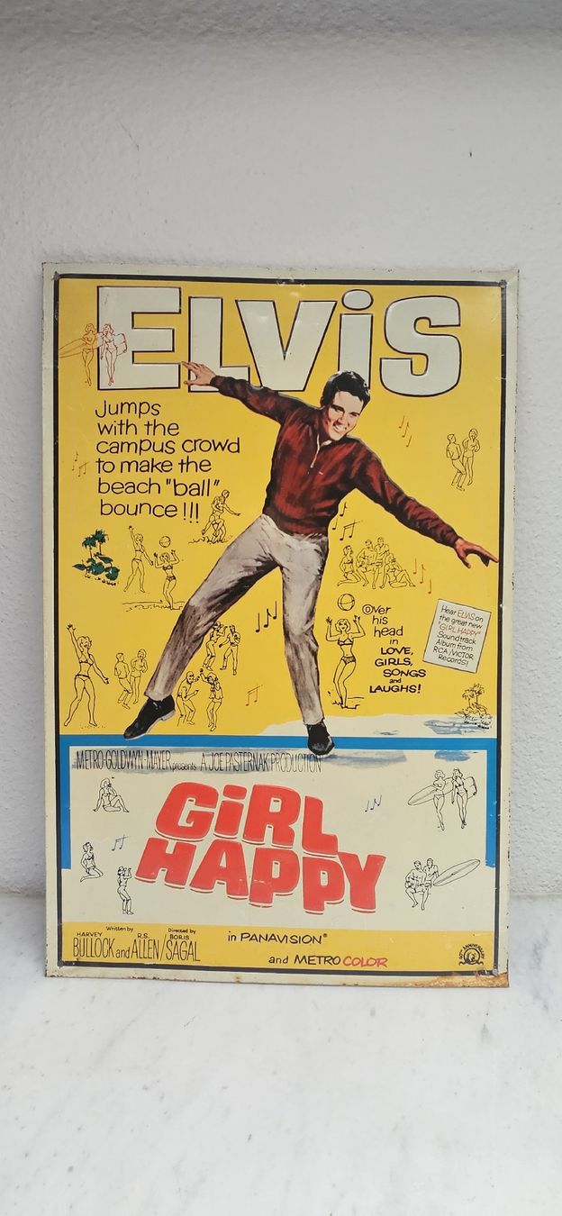 Schilder: Blechsschild Elvis – Gebraucht aus Belp von Ginus85