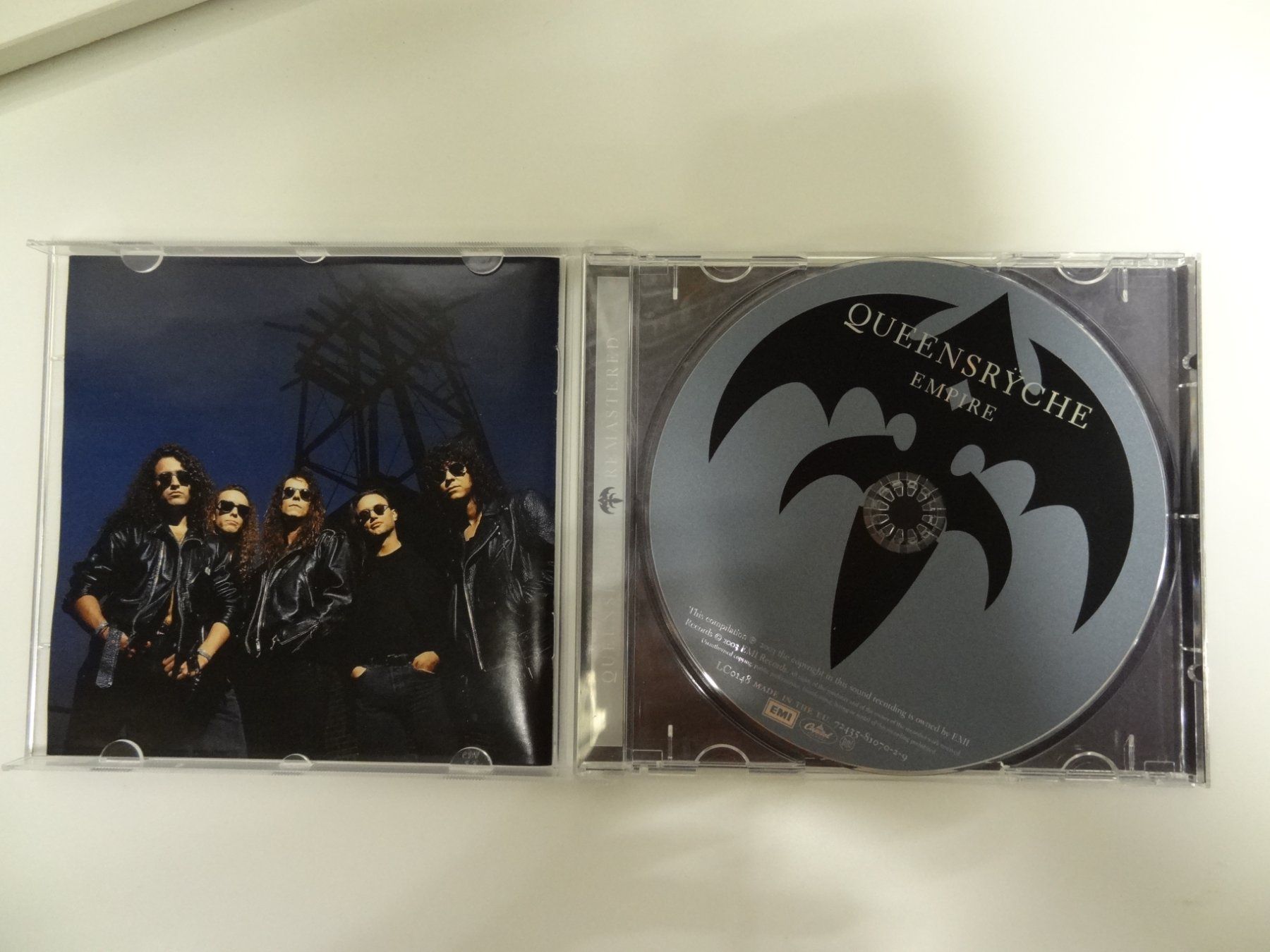 CD: Queensryche - Empire (Remastered) CD – Usato da luzern venduto da musicandart 2