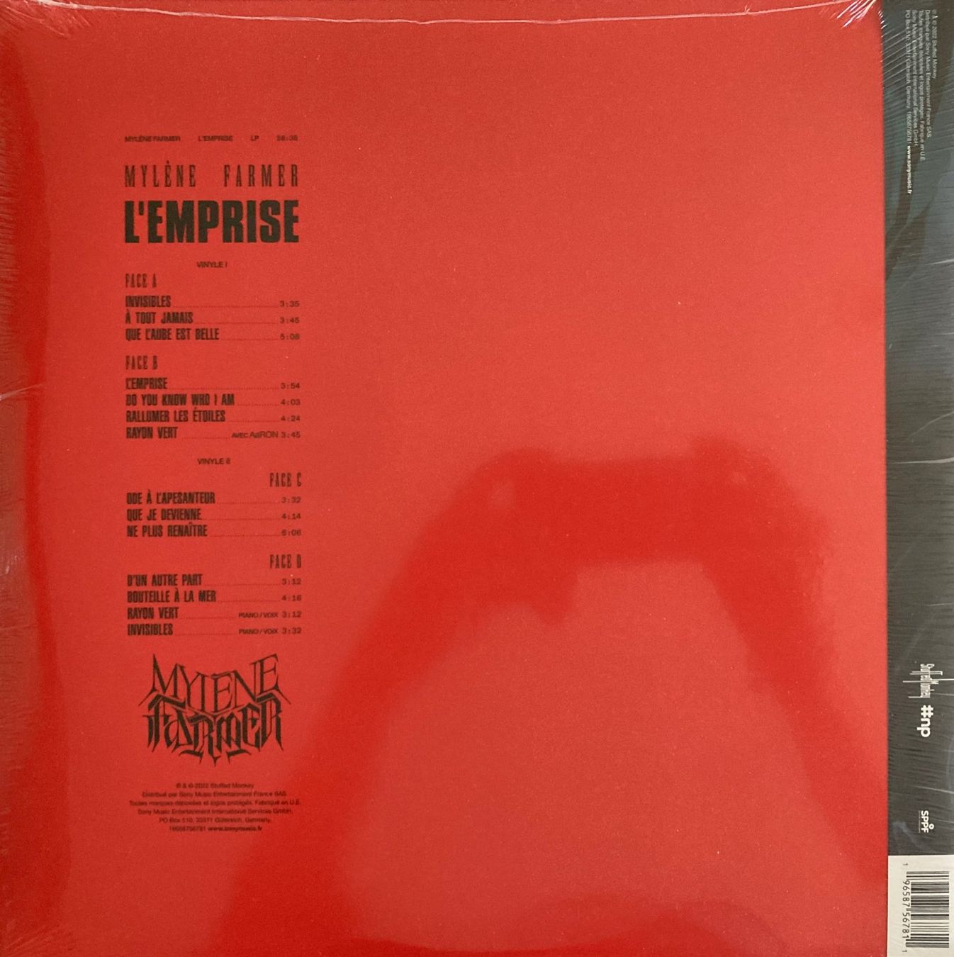 Vinyles: MYLENE FARMER - L'EMPRISE – Neuf avec emballage d'origine à Bottens par hotter-than-hell 1