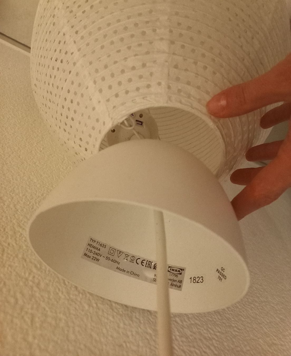 Ikea Lampade: Ikea Hemma Kugellampe, Papierlampe – Usato da Bern venduto da koh_tb86 1