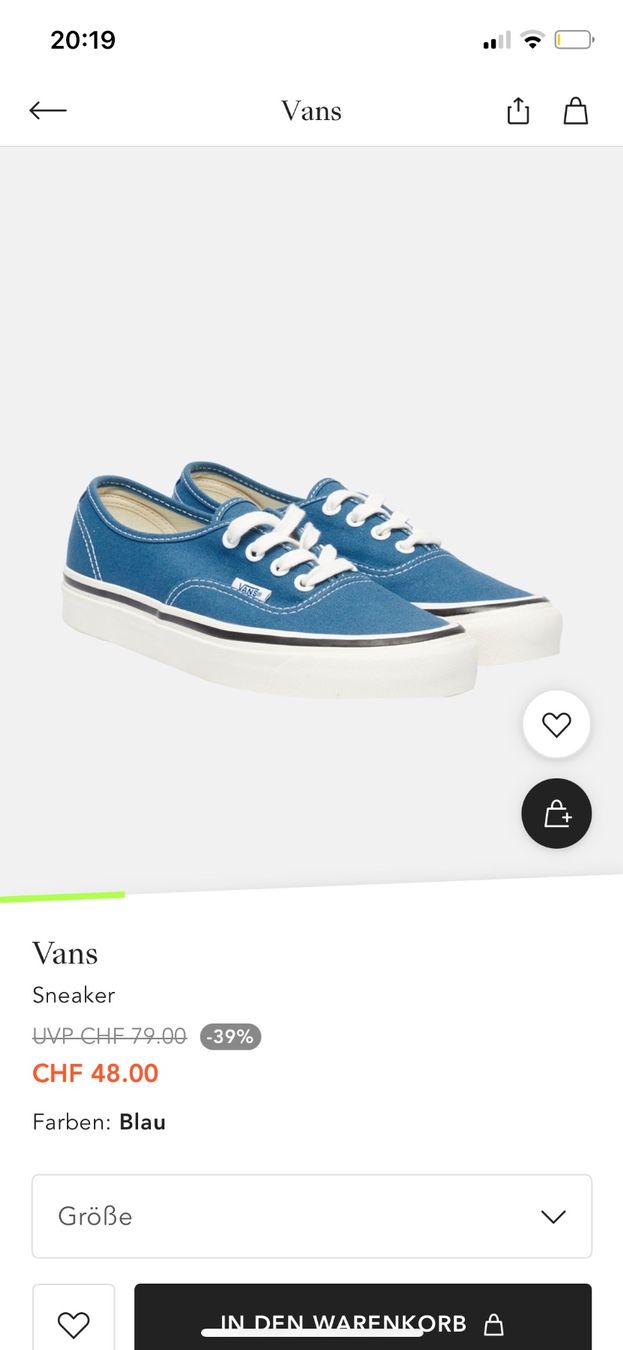 Vans Scarpe da donna: 🩵 VANS Sneakers Canvas – Usato da Urdorf venduto da Anassor 5