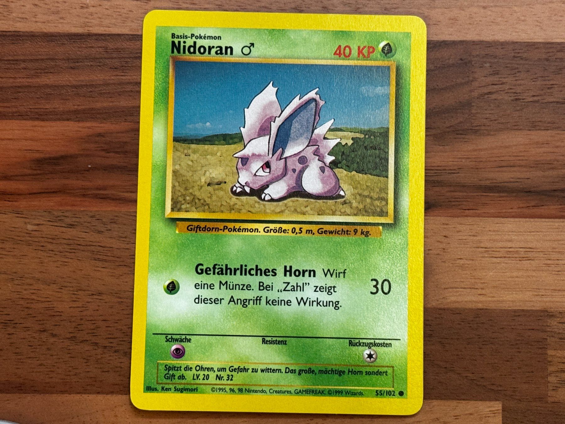 Pokémon Carte collezionabili: Pokemon Trading Karte Nidoran – Usato da Glattfelden venduto da Dani_Tanner