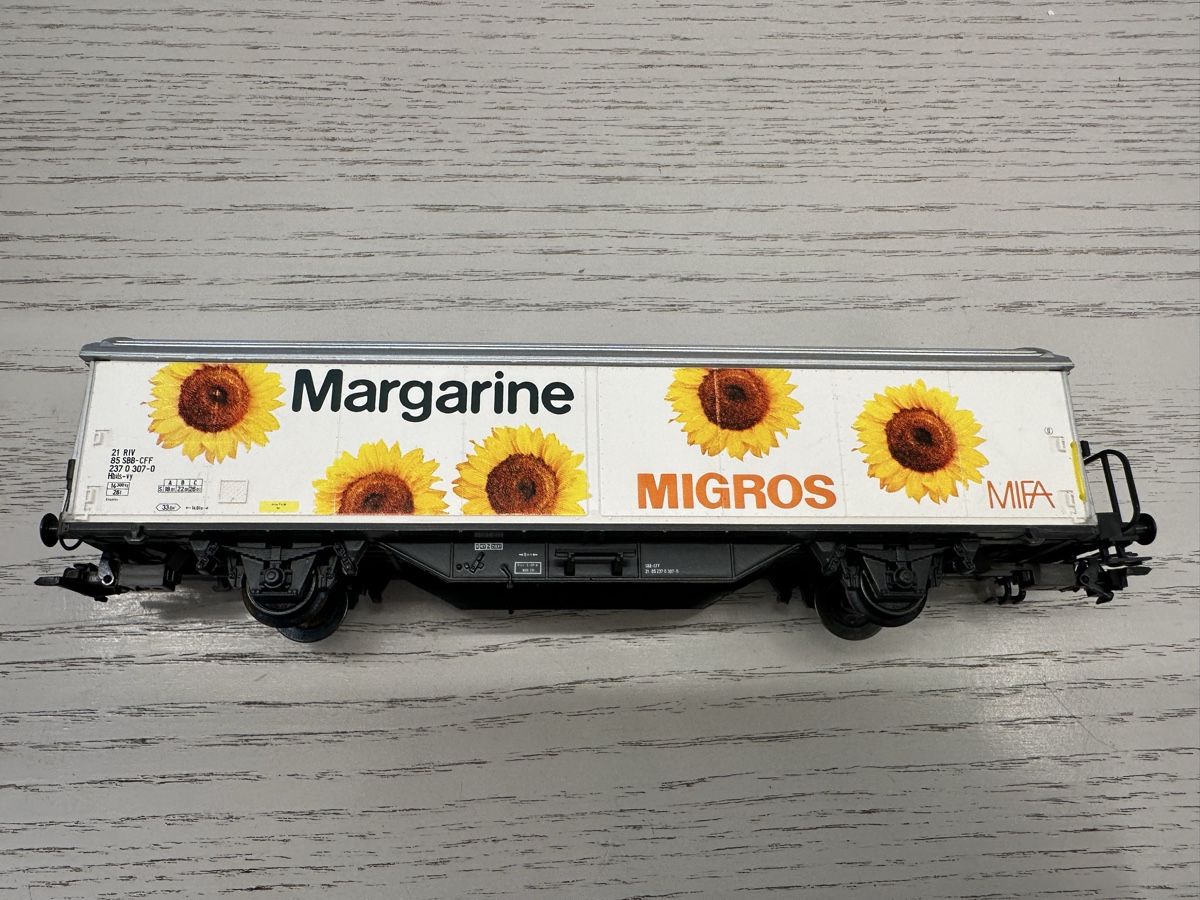 Märklin Modellini di ferrovie: Märklin 4785 SBB Hbis Migros Mifa – Usato da Lupsingen venduto da New-Haven 2