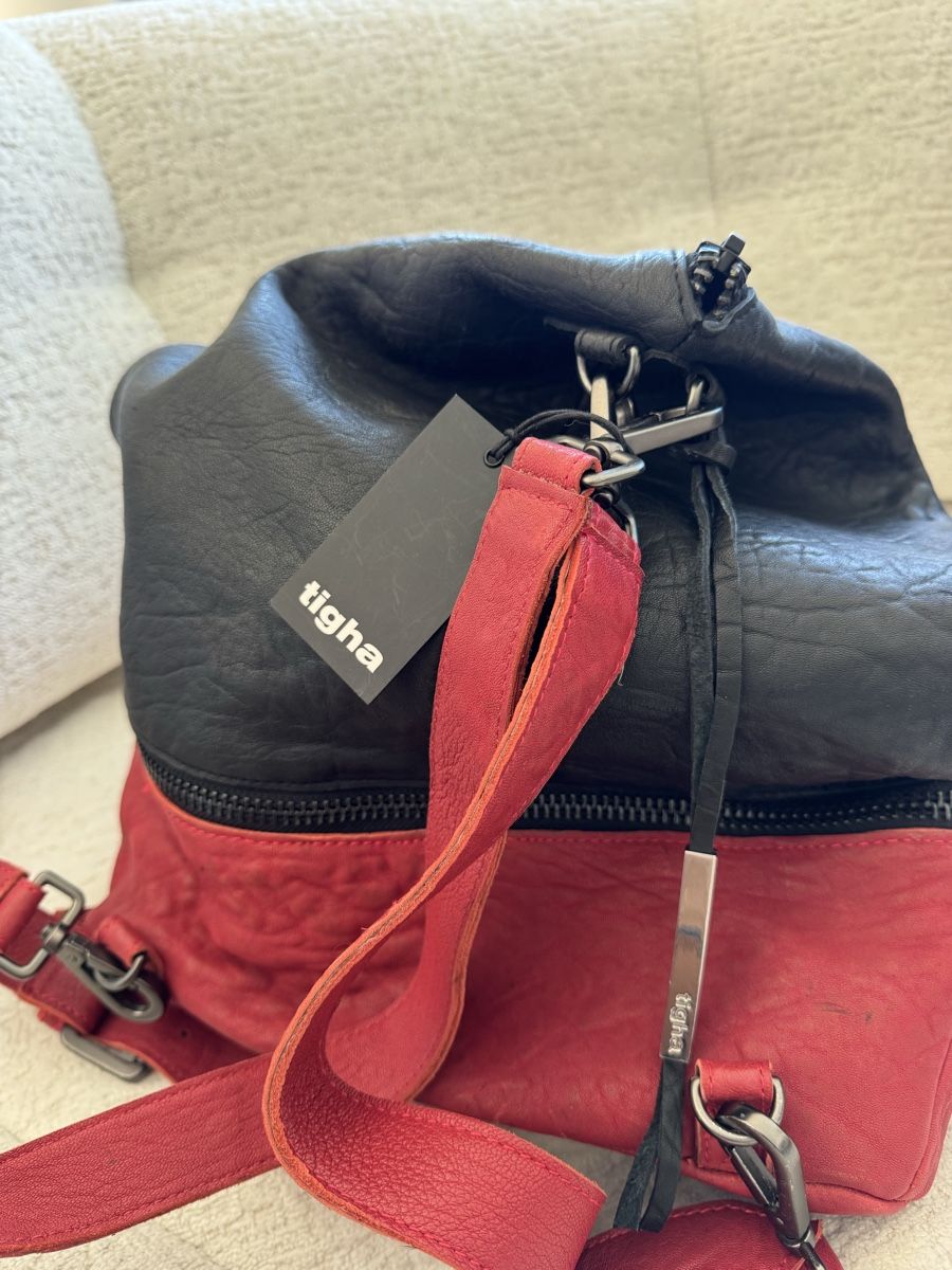 Sacs à dos: Tigha Leder Backpack / Weekender aus Schafleder – Neuf avec emballage d'origine à Zürich par di_archive 1