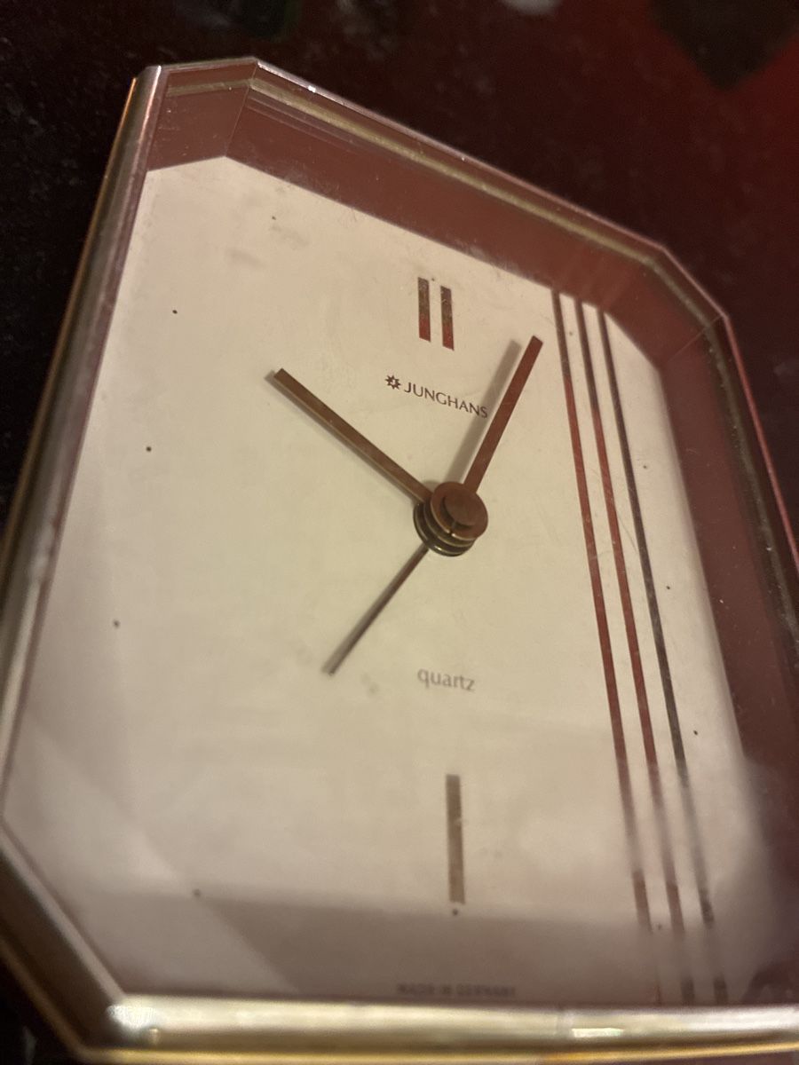 Junghans Orologi: Junghans Quartz Tischuhr Vintage Design – Usato da Zürich venduto da ani_8jg5 3