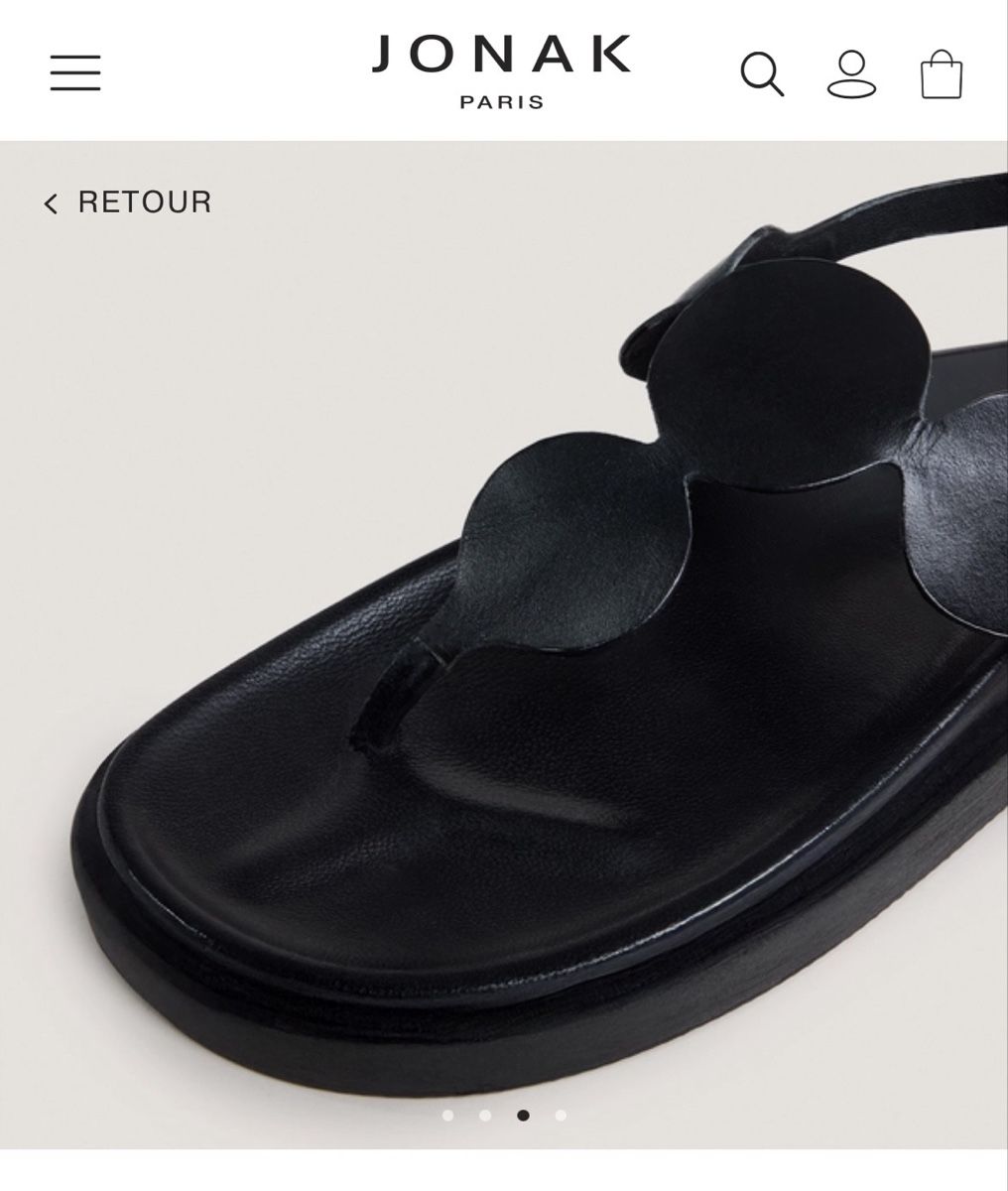 Jonak Damenschuhe: Sandales nu-pieds JONAK – Neu und originalverpackt aus Bulle von fra_9f2x