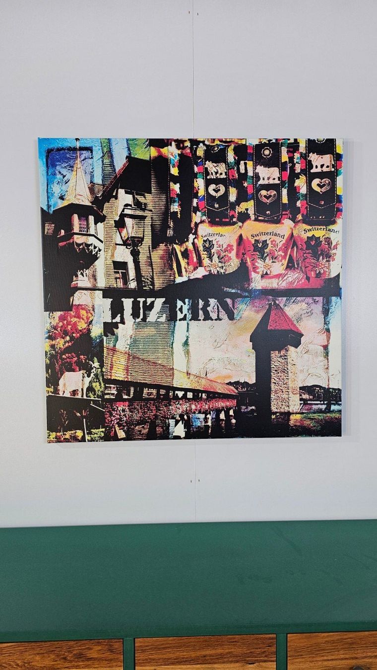 Foto & Immagini: Bild Luzern Leinwand – Usato da Reinach BL venduto da factory-shops