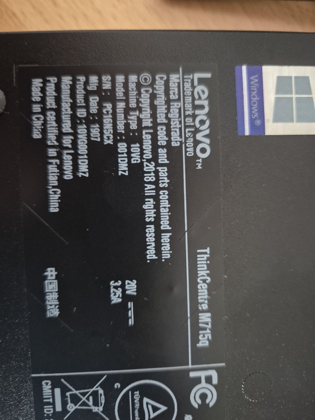 Lenovo PCs: Lenovo ThinkCentre  – Gebraucht aus Breitenbach von einsundzwei12 2