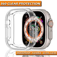 Apple Watch series 7 8 9 41mm Rahmen Case  schutz Voll cover