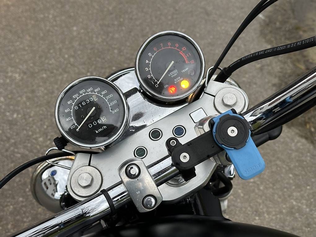 Honda Chopper: Honda VF 750c schwarz matt ab MFK – Usato da Ottenbach venduto da uelikaeserart 1