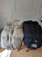 BabyNest Fusssack 2 Stk. Beige und Schwarz Grösse XL