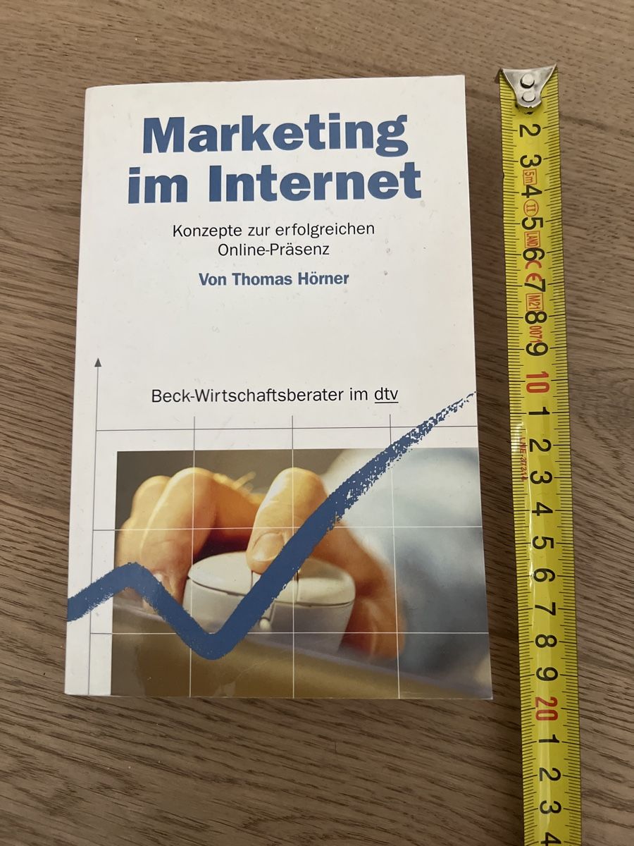 Libri: Marketing im Internet - Thomas Hörner – Usato da Oensingen venduto da SchickeDame
