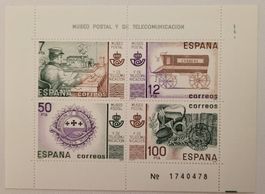 MUSEO POSTAL Y DE TELECOMUNICACION Nummer / numéro: 1740478