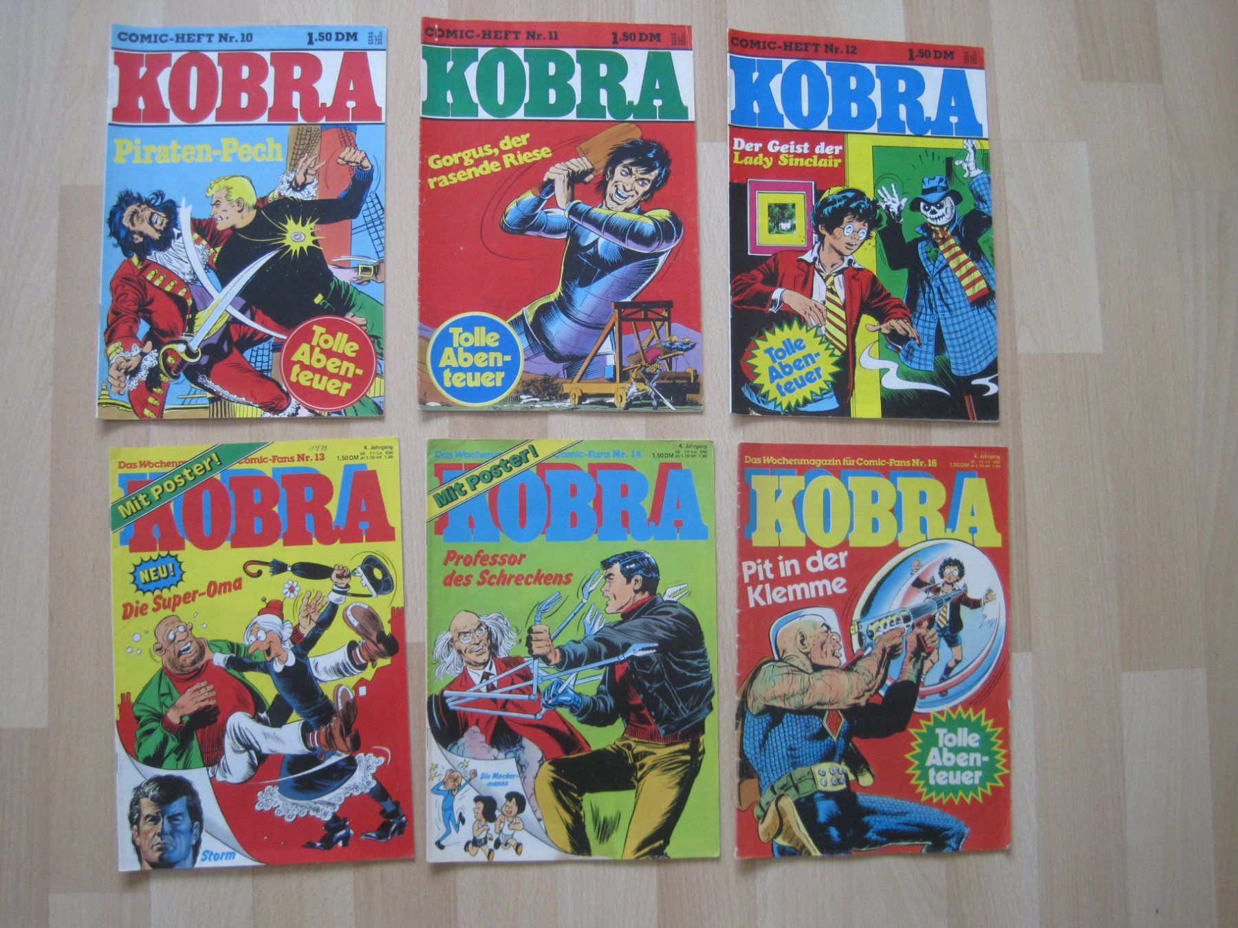 Fumetti: KOBRA Eiserne Hand Storm Archie 1978 Comic LOT V – Usato da Gossau SG venduto da Noryflory