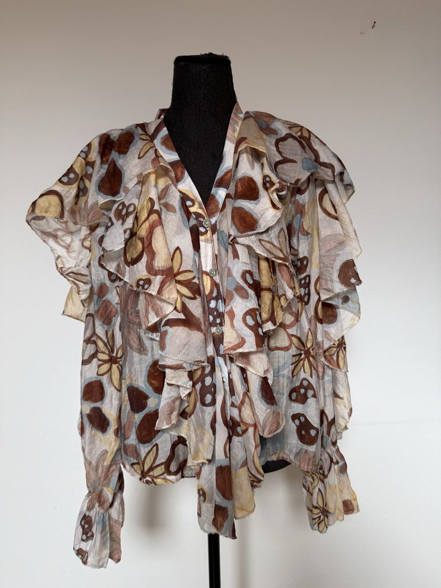Camicette: Boho Rüschenbluse – Nuovo (secondo la descrizione) da Sigriswil venduto da ck56