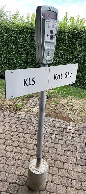 Placchette & Badge: Parkuhr Stadtpolizei Grenchen – Usato da Günsberg venduto da Peso1