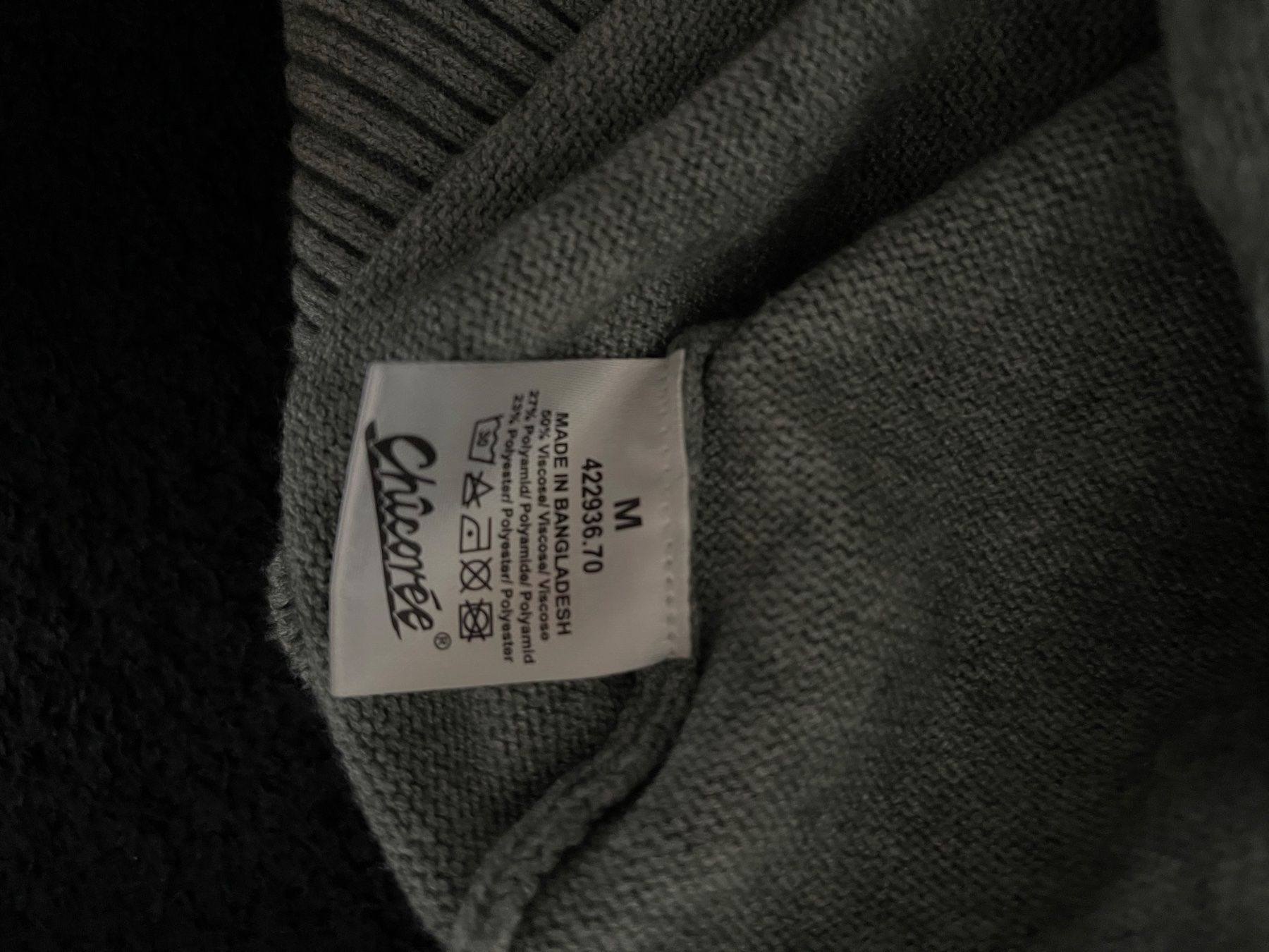 Pullover & Sweatshirts: Olivgrün-melierter Strickpulli, Gr M, neu – Neu (gemäss Beschreibung) aus Wangen b. Olten von VeraHa 3