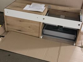 Waschtischunterschrank Alterna Holzoptik gebraucht