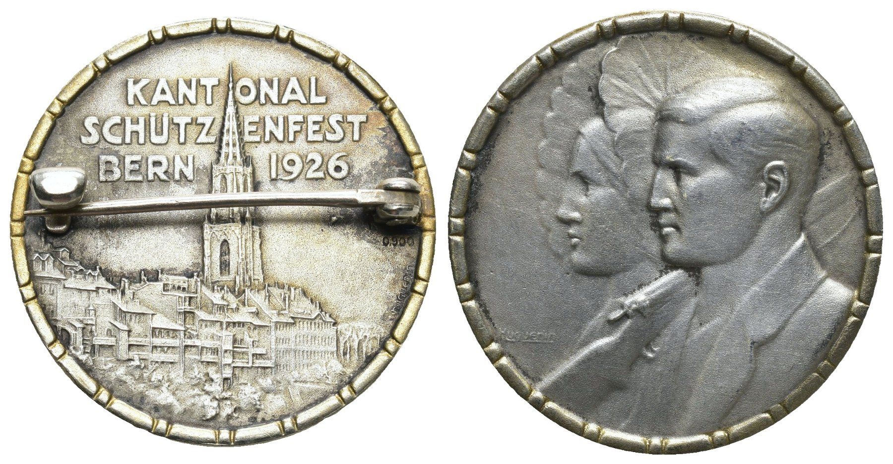 Medaglie: Bern 1926 Schützenmedaille – Usato da Bern venduto da numismatictops