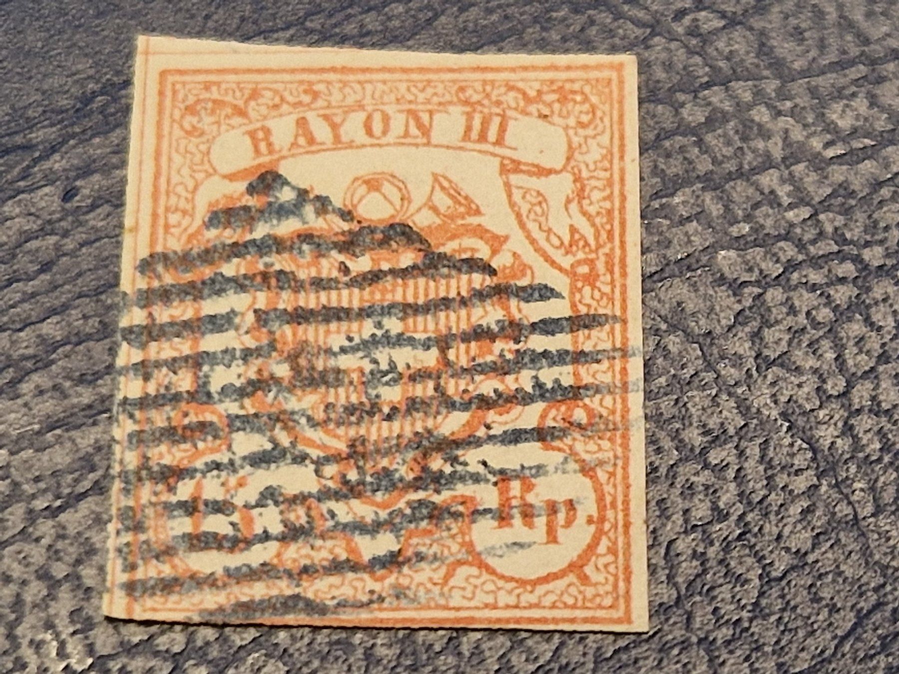 Tutti i francobolli: Rayon 20, Type 8 ORII, signiert, ab 1.- – Usato da Burgdorf venduto da Glossy01