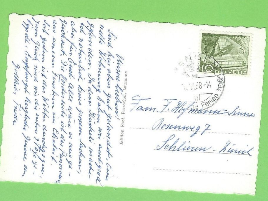 Cartoline postali: Wengen u. Jungfrau – Usato da Zürich venduto da t24_de 1
