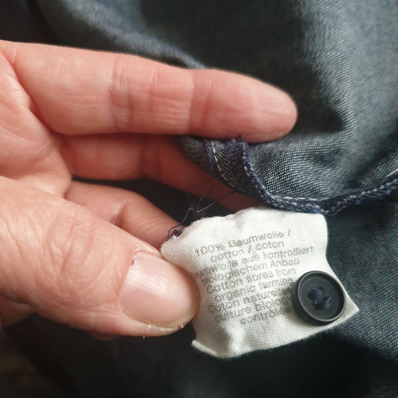 Hessnatur Camicette: Hess Natur schöne Jeansbluse Gr. 36 – Nuovo (secondo la descrizione) da Frenkendorf venduto da Moon111 1
