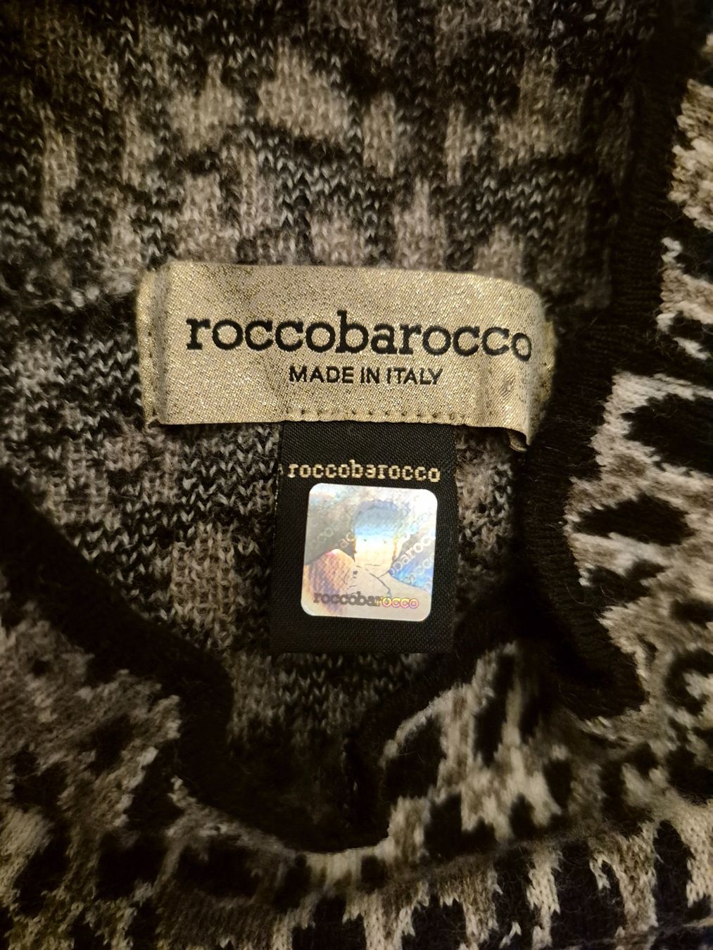 Roccobarocco Vestiti: Elegantes Mini-Kleid mit Leo-Muster, Grösse 36, ROCCOBAROCCO – Usato da Zürich venduto da Roberto040 5