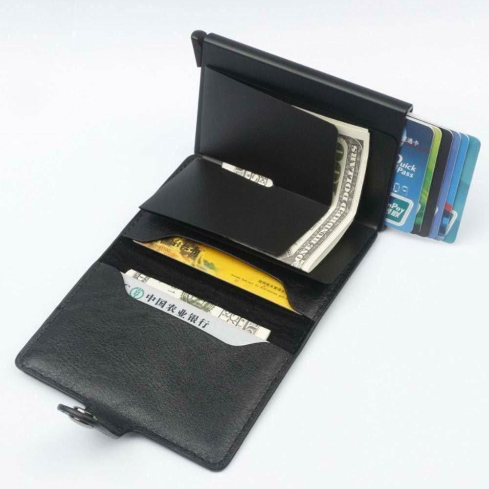 Brieftaschen: schwarz RFID Block Leder Karten etui – Neu (gemäss Beschreibung) aus Kirchdorf AG von Apost008 3