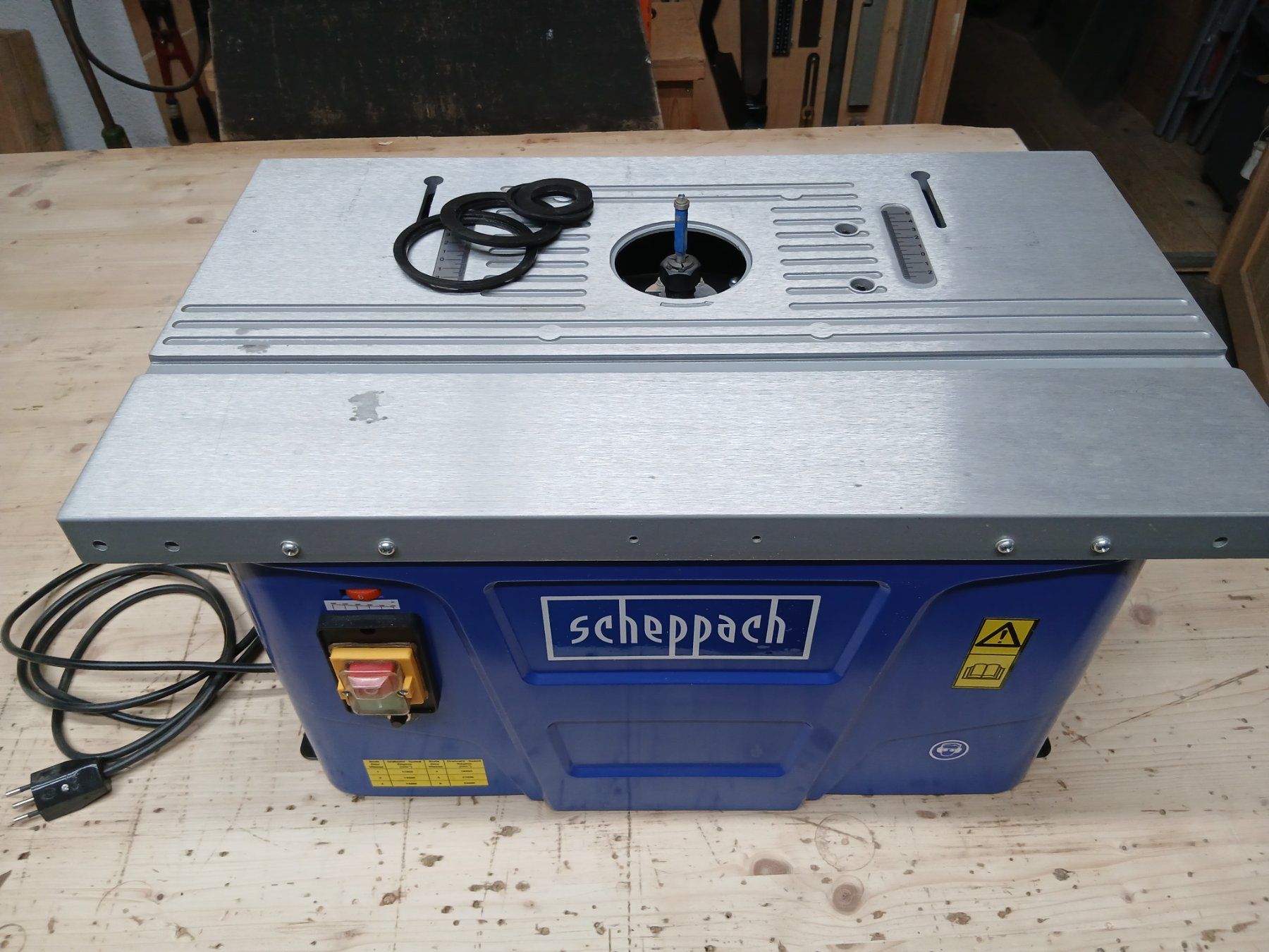 Scheppach Tutte le macchine: Kehlmaschine Scheppach HF 50 – Usato da Full-Reuenthal venduto da Zitronenholz