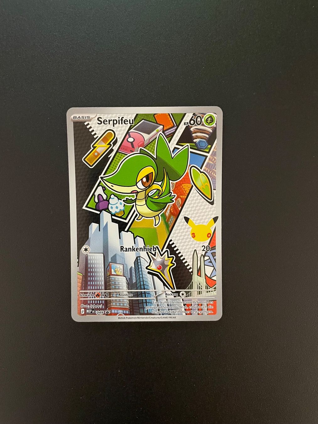 Pokémon Carte collezionabili: Pokémon First Partner Gen 5 Serpifeu, Floink & Ottaro – Usato da Zürich venduto da kev_c5cb 2