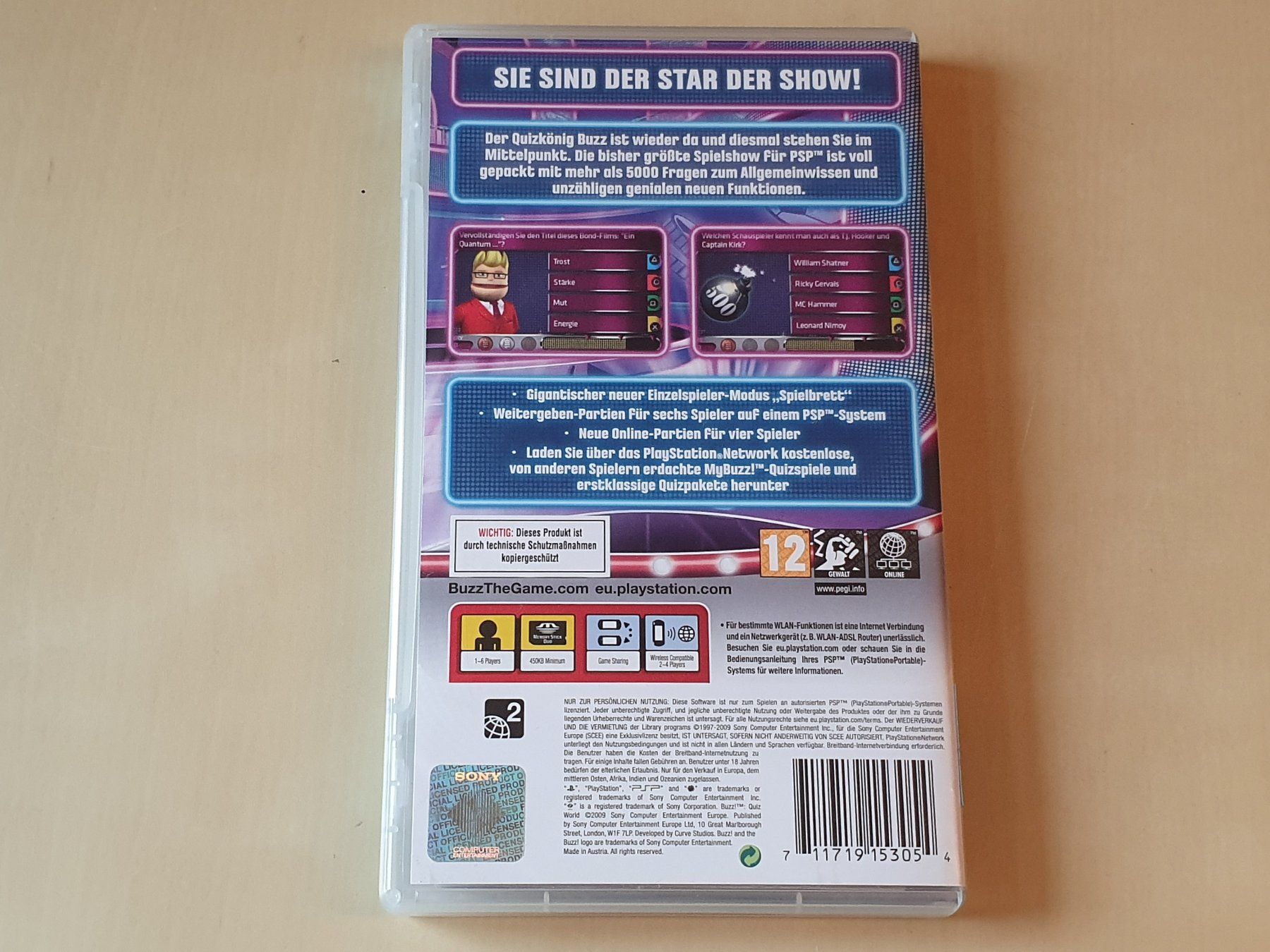 Sony Giochi: Buzz Quiz World – Usato da Stansstad venduto da collectorsshop 1