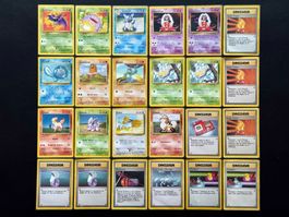 24 Pokémon Cards | Base Set | FRA