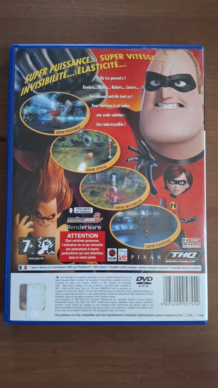 Spiele: les indestructibles Playstation 2 ps2 – Gebraucht aus Fiaugères von Fiaugeres1609 1