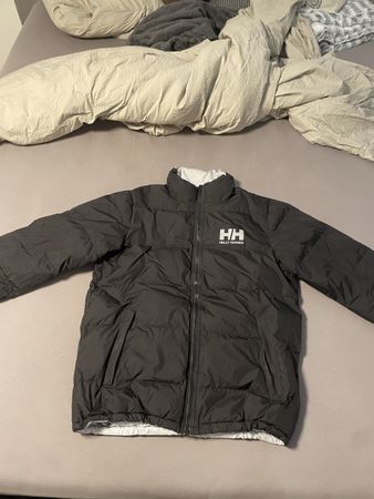 Helly Hansen Daunenjacke schwarz/silber Grösse M