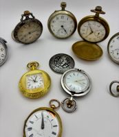 TASCHEN UHREN MECHANISCH 8Stk/ 2STK QUARTZ ALLE DEFEKT