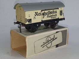 Fleischmann GFN 461 DRG Kühlwagen "Reichelbräu", Spur 0, OVP