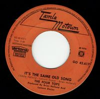 Four Tops – It's The Same Old Song, Vinyl Single 7"