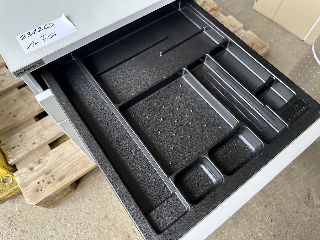 Korpus: neuer Rollcontainer mit 4 Schubladen inkl. 2 Schlüssel – Neu (gemäss Beschreibung) aus Necker von liq24 5